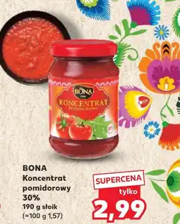 Kaufland Koncentrat pomidorowy Bona oferta