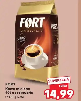 Kaufland Kawa mielona Fort oferta