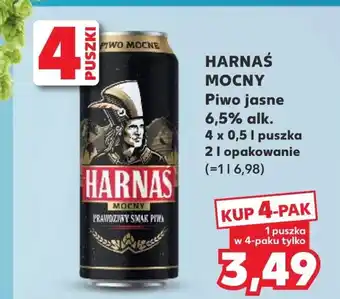 Kaufland Piwo Harnaś oferta