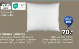 JYSK Poduszka Komfort oferta