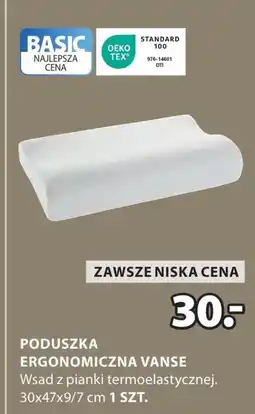 JYSK Poduszka ergonomiczna TEX oferta