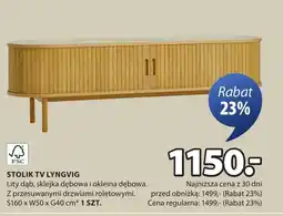 JYSK Stolik RTV Dębowa oferta