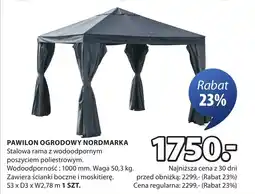 JYSK Pawilon ogrodowy oferta