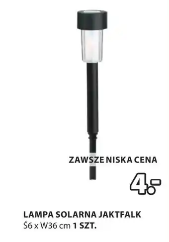 JYSK Lampa solarna oferta