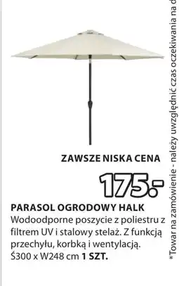 JYSK Parasol ogrodowy oferta