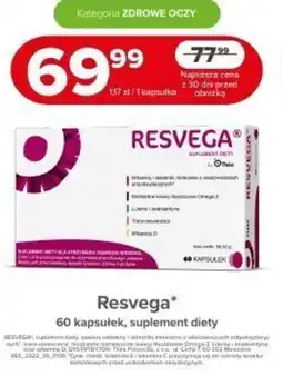 Drogeria Dr.Max Resvega suplement diety oferta