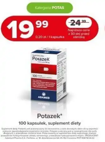 Drogeria Dr.Max Potazek suplement diety oferta