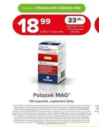 Drogeria Dr.Max Potazek mag suplement diety oferta