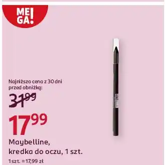 Rossmann Kredka do oczu Maybelline Tatoo Liner oferta