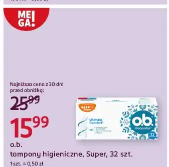 Rossmann Tampony super O.b. Procomfort oferta