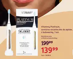 Rossmann Szczoteczka soniczka platinum Vitammy oferta