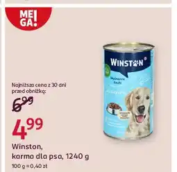 Rossmann Karma dla psa Winston oferta