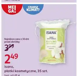 Rossmann Płatki kosmetyczne Isana oferta