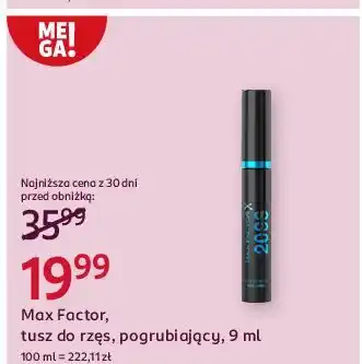 Rossmann Tusz do rzęs Max Factor 2000 Calories Waterproof Volume oferta