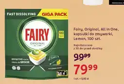 Rossmann Tabletki do zmywarki lemon Fairy All In 1 oferta