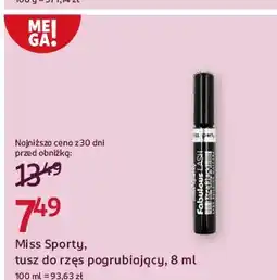 Rossmann Tusz do rzęs Miss Sporty Fabulous oferta