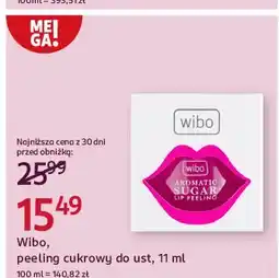 Rossmann Peeling cukrowy do ust Wibo Aromatic Sugar oferta