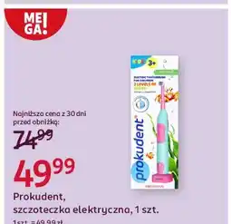 Rossmann Szczoteczka do zębów Prokudent oferta