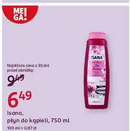 Rossmann Płyn do kąpieli zen journey Isana oferta