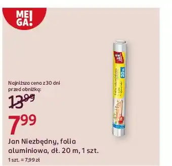 Rossmann Folia aluminiowa 20 m Jan Niezbędny oferta