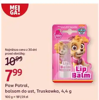 Rossmann Balsam do ust dla dzieci psi patrol oferta