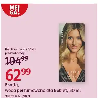 Rossmann Woda perfrumowana moonlight in the desert Esotiq X Marcelina Zawadzka oferta