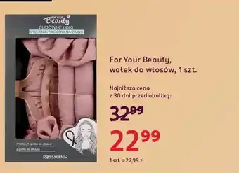 Rossmann Wałek do loków For Your Beauty oferta