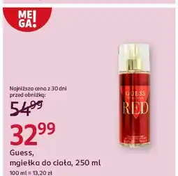 Rossmann Mgiełka do ciała Guess Seductive Red oferta