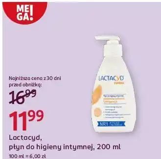 Rossmann Emulsja do higieny intymnej z pompką Lactacyd Femina oferta