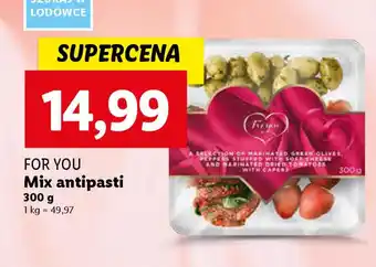 Lidl For you mix antipasti oferta