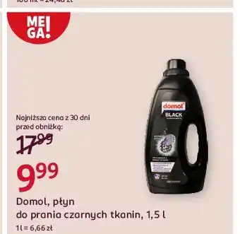 Rossmann Płyn do prania black Domol oferta