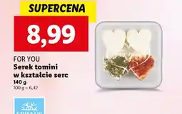 Lidl For you serek tomini w kształcie serc oferta