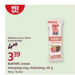 Rossmann Baton energy raspberry Be Raw! oferta