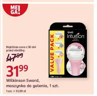 Rossmann Maszynka do golenia + 1 wkład Wilkinson Intuition Complete oferta