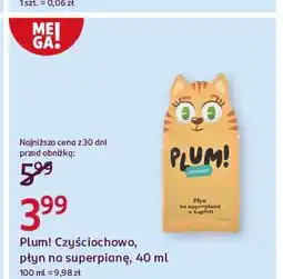 Rossmann Płyn na superpianę Plum! Czyściochowo oferta