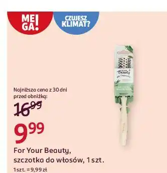 Rossmann Szczotka do włosów For Your Beauty oferta