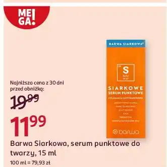 Rossmann Serum punktowe antybakteryjne Barwa Siarkowa oferta