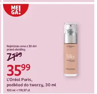 Rossmann Podkład 2.n L'oreal True Match oferta