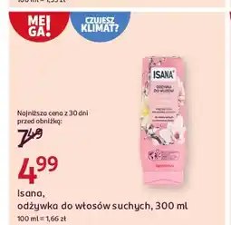 Rossmann Odżywka do włosów silky shine Isana oferta