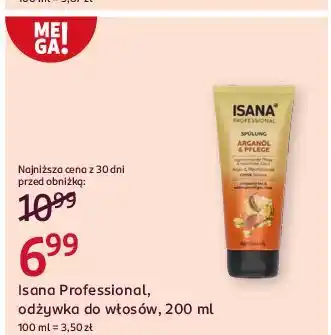 Rossmann Odżywka arganol&pflege Isana Professional oferta