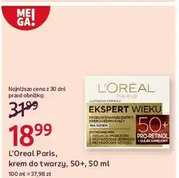 Rossmann Krem na dzień L'oreal Ekspert Wieku 50+ oferta