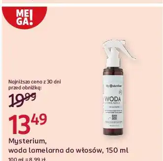 Rossmann Woda lamelarna Mysterium oferta