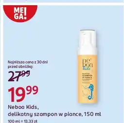 Rossmann Szampon w piance delikatny do codziennego stosowania Neboa Kids oferta