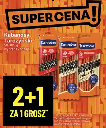 Delikatesy Centrum Kabanosy Tarczyński oferta