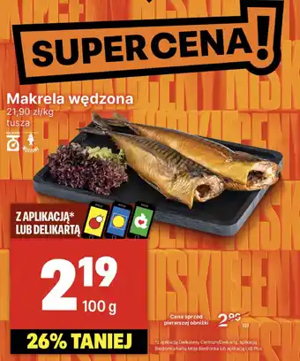 Delikatesy Centrum Makrela wędzona oferta