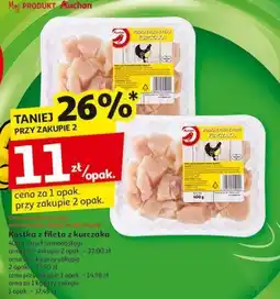 Auchan Kostka z fileta z kurczaka oferta