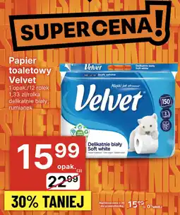 Delikatesy Centrum Papier toaletowy Velvet oferta