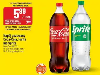 Polomarket Napój gazowany Coca-Cola, Fanta lub Sprite oferta