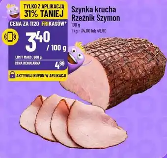 Polomarket Szynka krucha Rzeźnik Szymon oferta