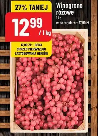 Polomarket Winogrono różowe oferta